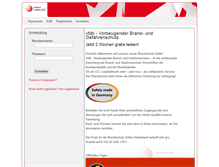 Tablet Screenshot of brandschutz.chmielorz.de